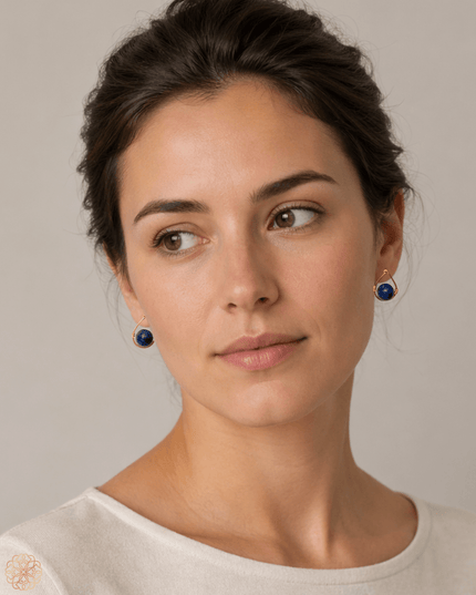 Teardrop gemstone earrings - Sundara Joon