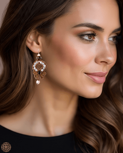 Tie a bow on gemstone earrings - Sundara Joon