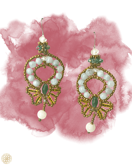 Tie a bow on gemstone earrings - Sundara Joon