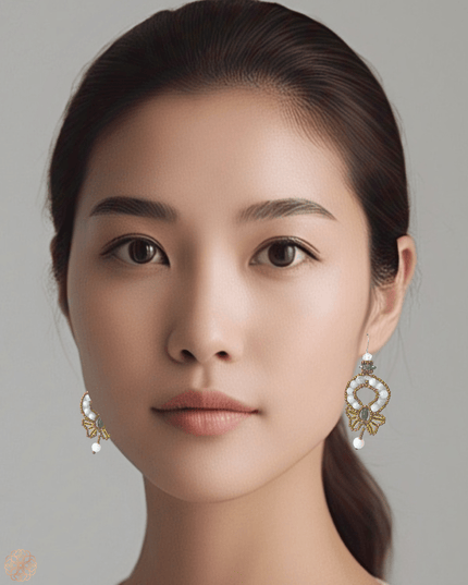 Tie a bow on gemstone earrings - Sundara Joon