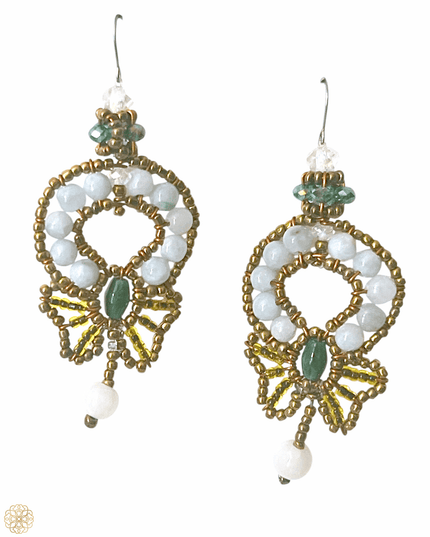 Tie a bow on gemstone earrings - Sundara Joon
