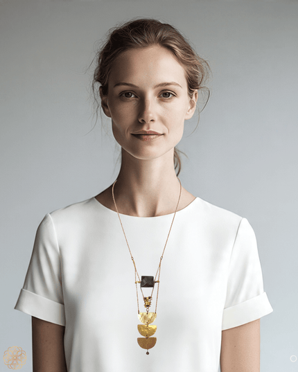 Tribal feel pendant necklace - Sundara Joon