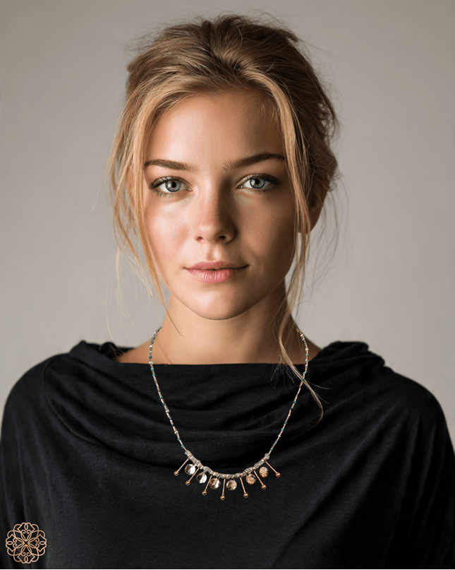 Tribal inspired modern necklace - Sundara Joon