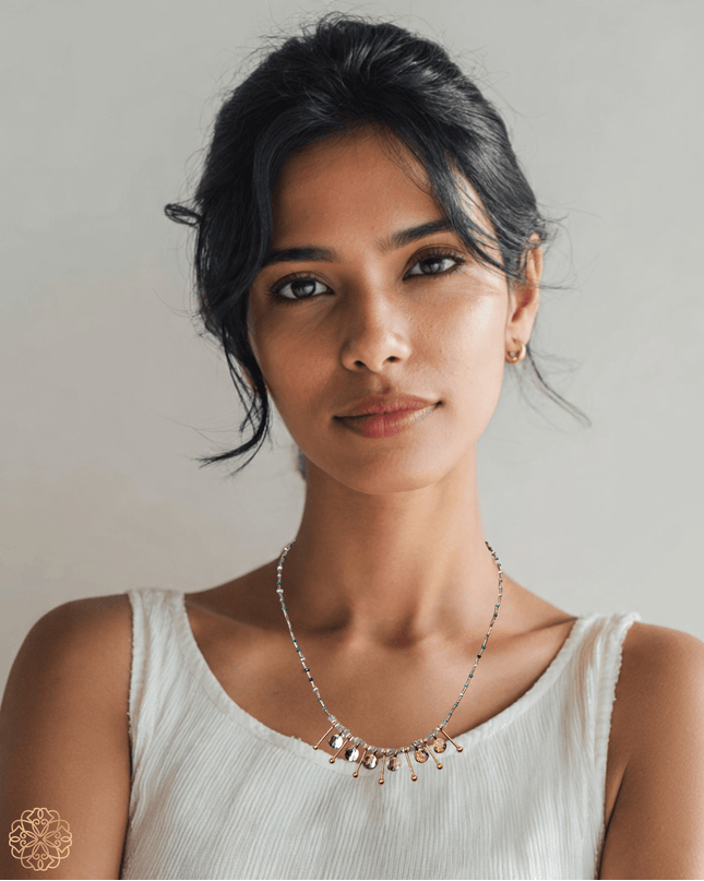 Tribal inspired modern necklace - Sundara Joon