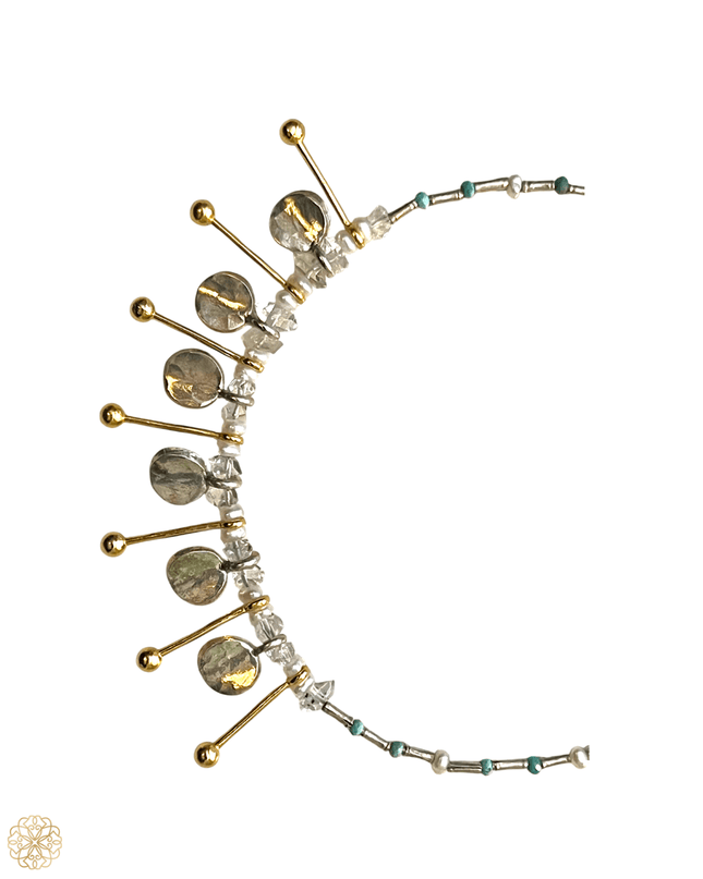 Tribal inspired modern necklace - Sundara Joon
