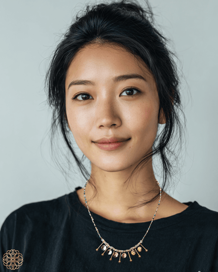 Tribal inspired modern necklace - Sundara Joon