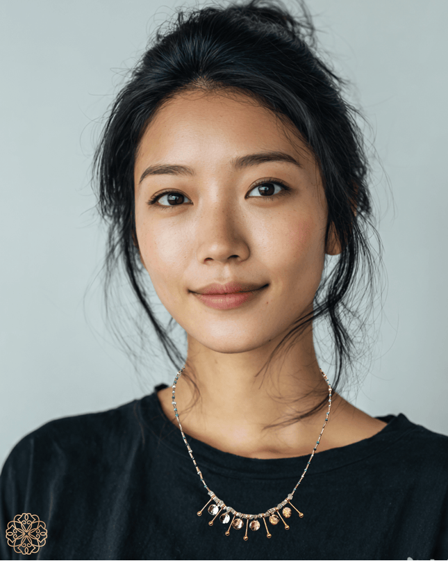 Tribal inspired modern necklace - Sundara Joon