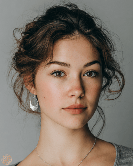 Tribal silver hoop earrings - Sundara Joon