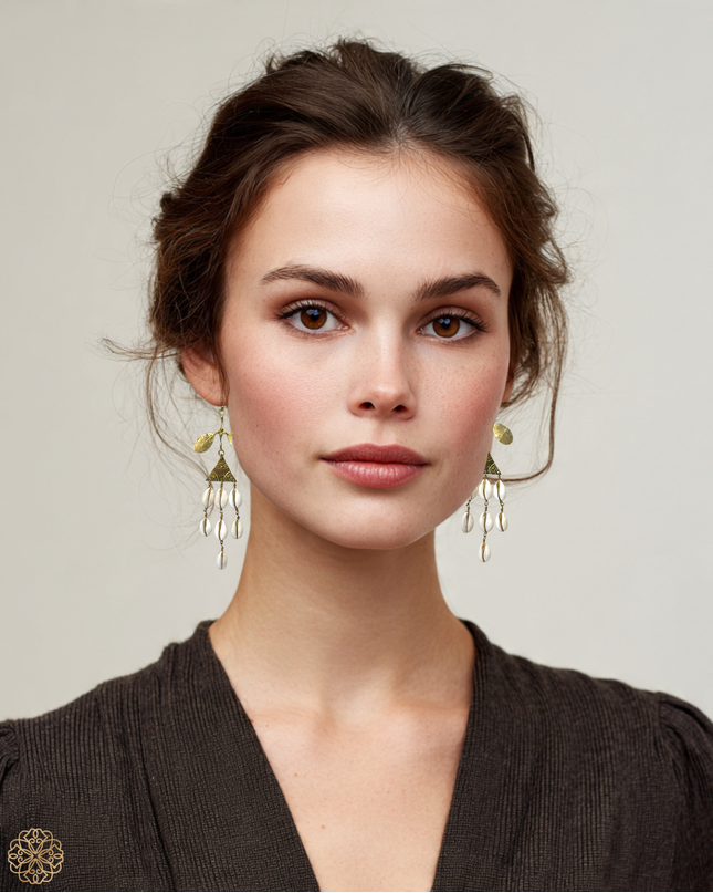 Fun inviting shell earrings - Sundara Joon