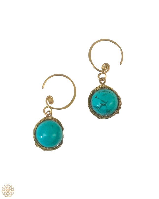 Woven Gemstone Drop Earrings | Rediscovered Collection | Sundara Joon