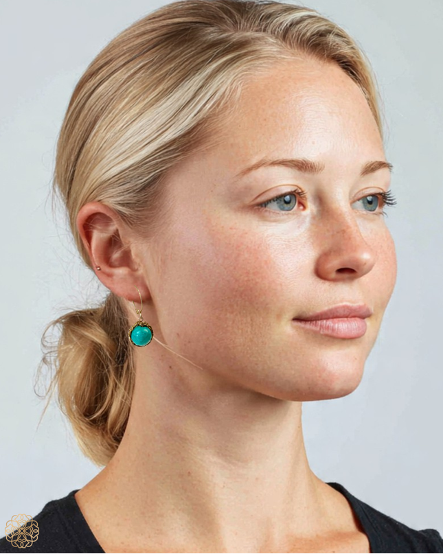 Woven Gemstone Drop Earrings | Rediscovered Collection | Sundara Joon