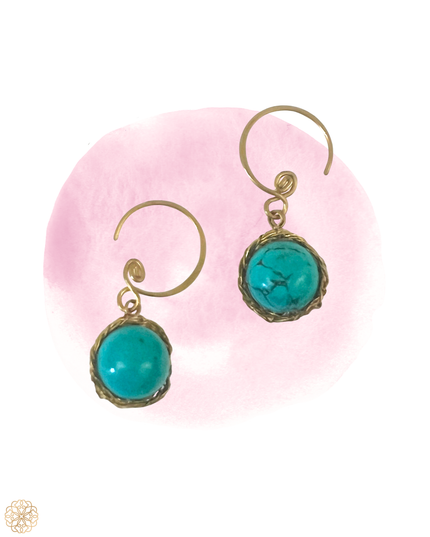 Woven Gemstone Drop Earrings | Rediscovered Collection | Sundara Joon