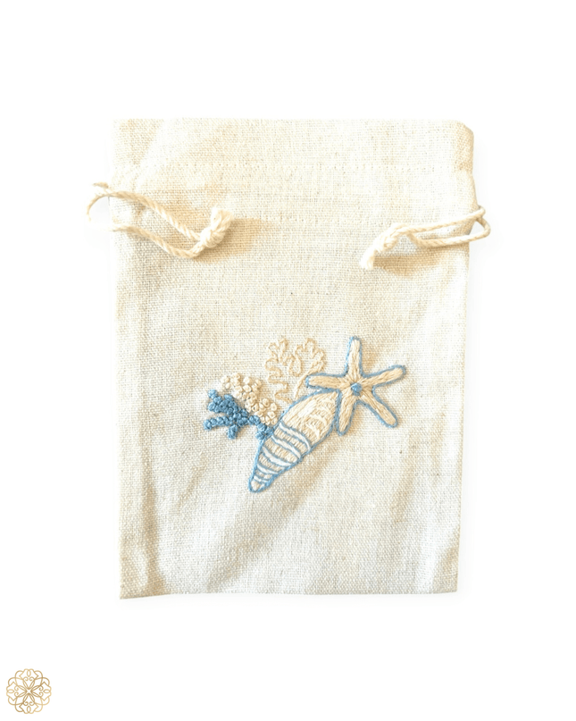 Vietnamese embroidered fabric bags - Sundara Joon