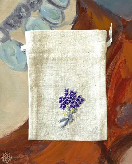 Vietnamese embroidered fabric bags - Sundara Joon