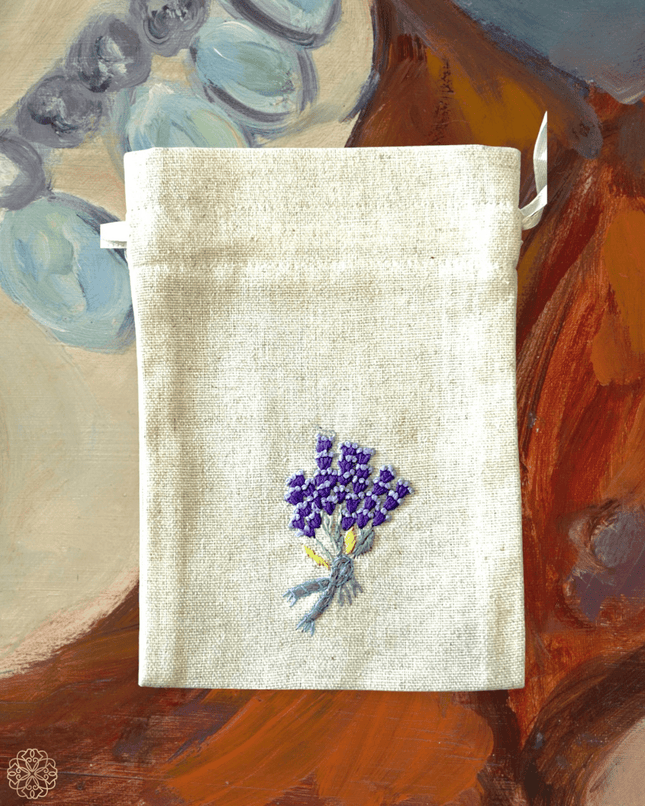 Vietnamese embroidered fabric bags - Sundara Joon