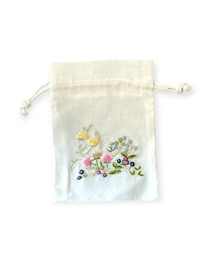Vietnamese embroidered fabric bags - Sundara Joon