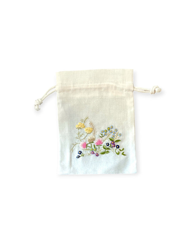 Vietnamese embroidered fabric bags - Sundara Joon