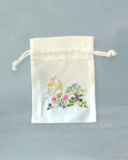 Vietnamese embroidered fabric bags - Sundara Joon