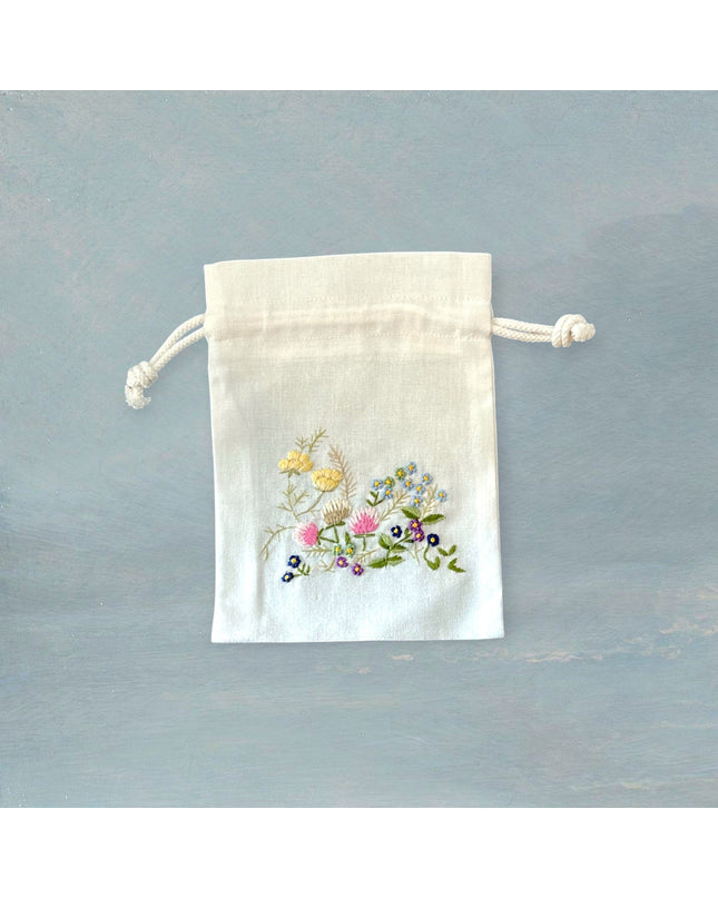 Vietnamese embroidered fabric bags - Sundara Joon