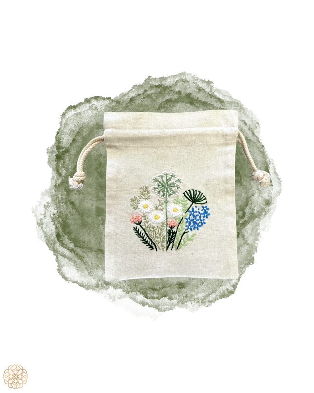 Vietnamese embroidered fabric bags