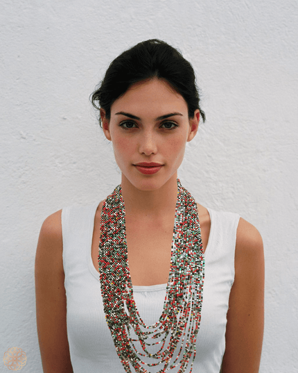 Waterfall beaded necklace - Sundara Joon