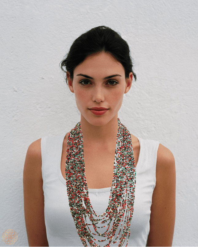 Waterfall beaded necklace - Sundara Joon