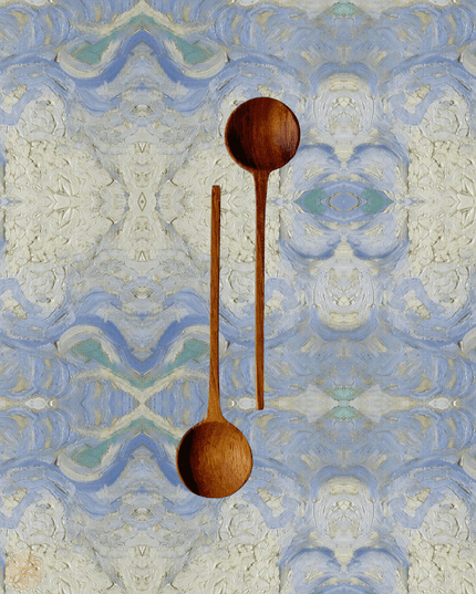 Wooden condiment serving spoons - Sundara Joon