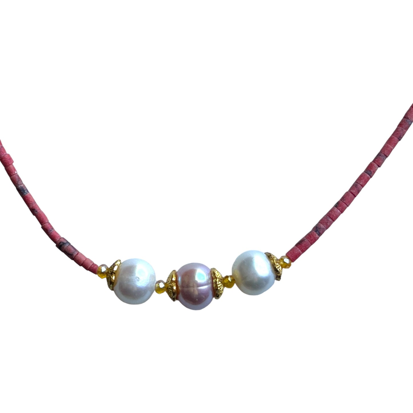 Choker length pearl forward necklace - Sundara Joon