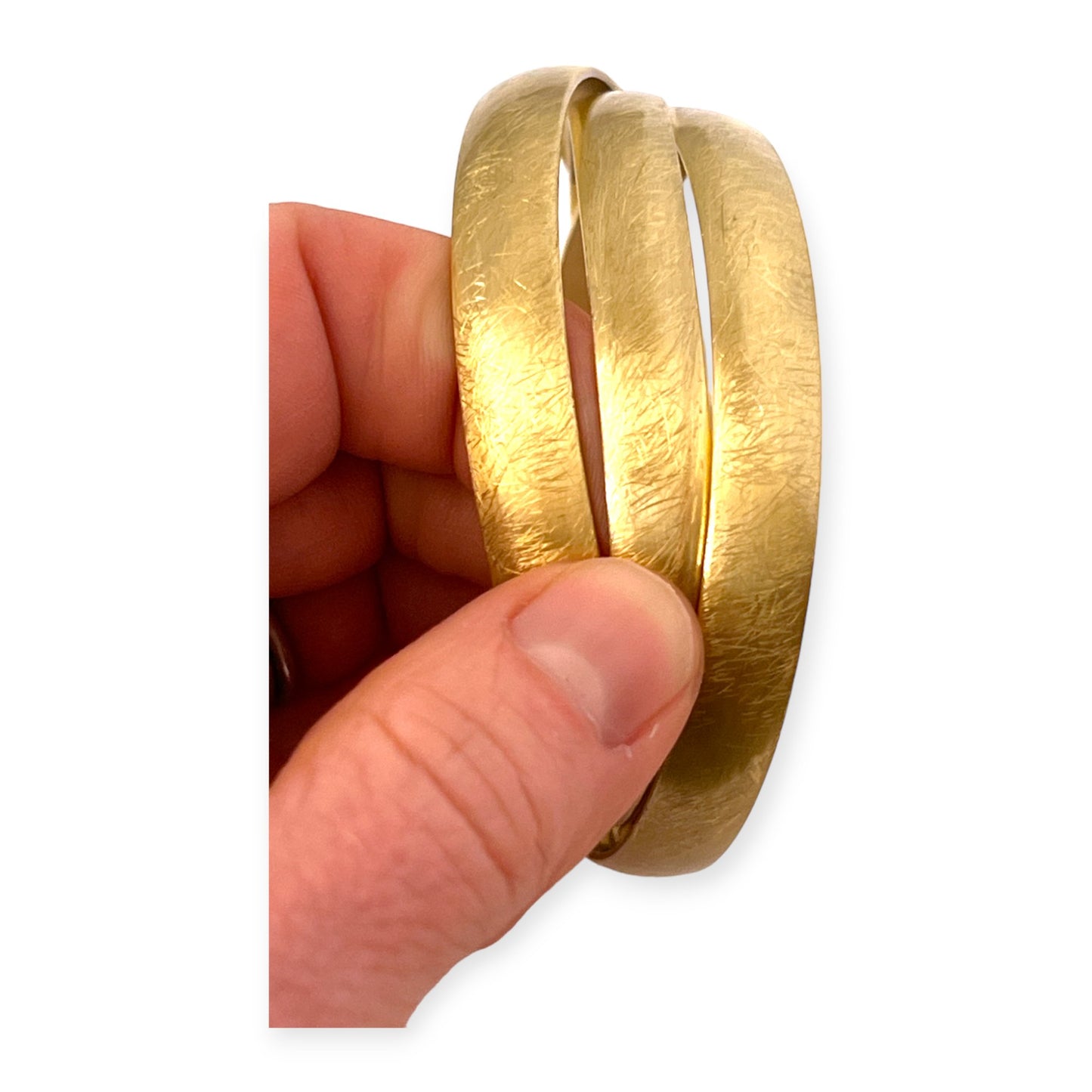 Classically simple brass cuff bracelet - Sundara Joon