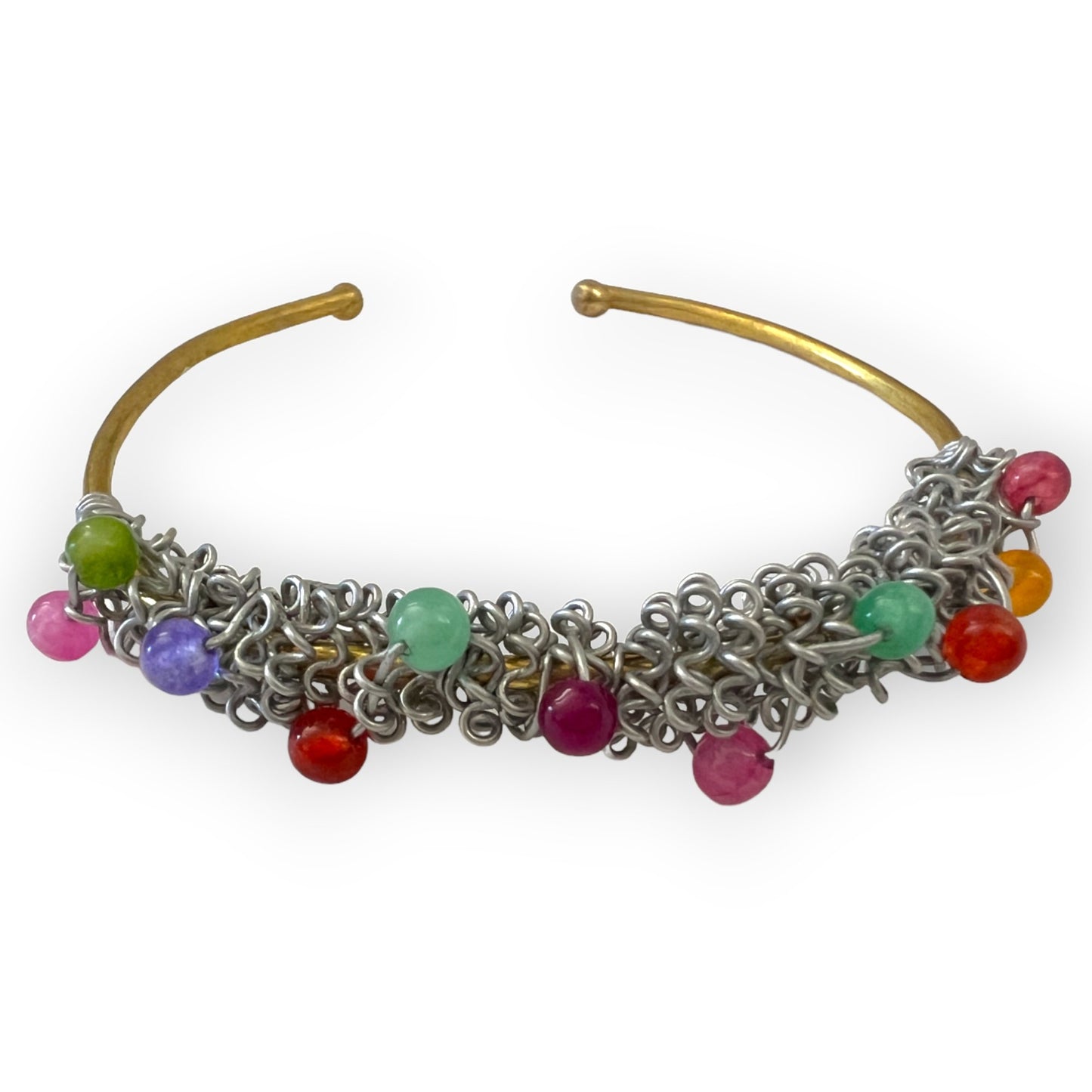 Colorful gemstone cuff bracelet - Sundara Joon