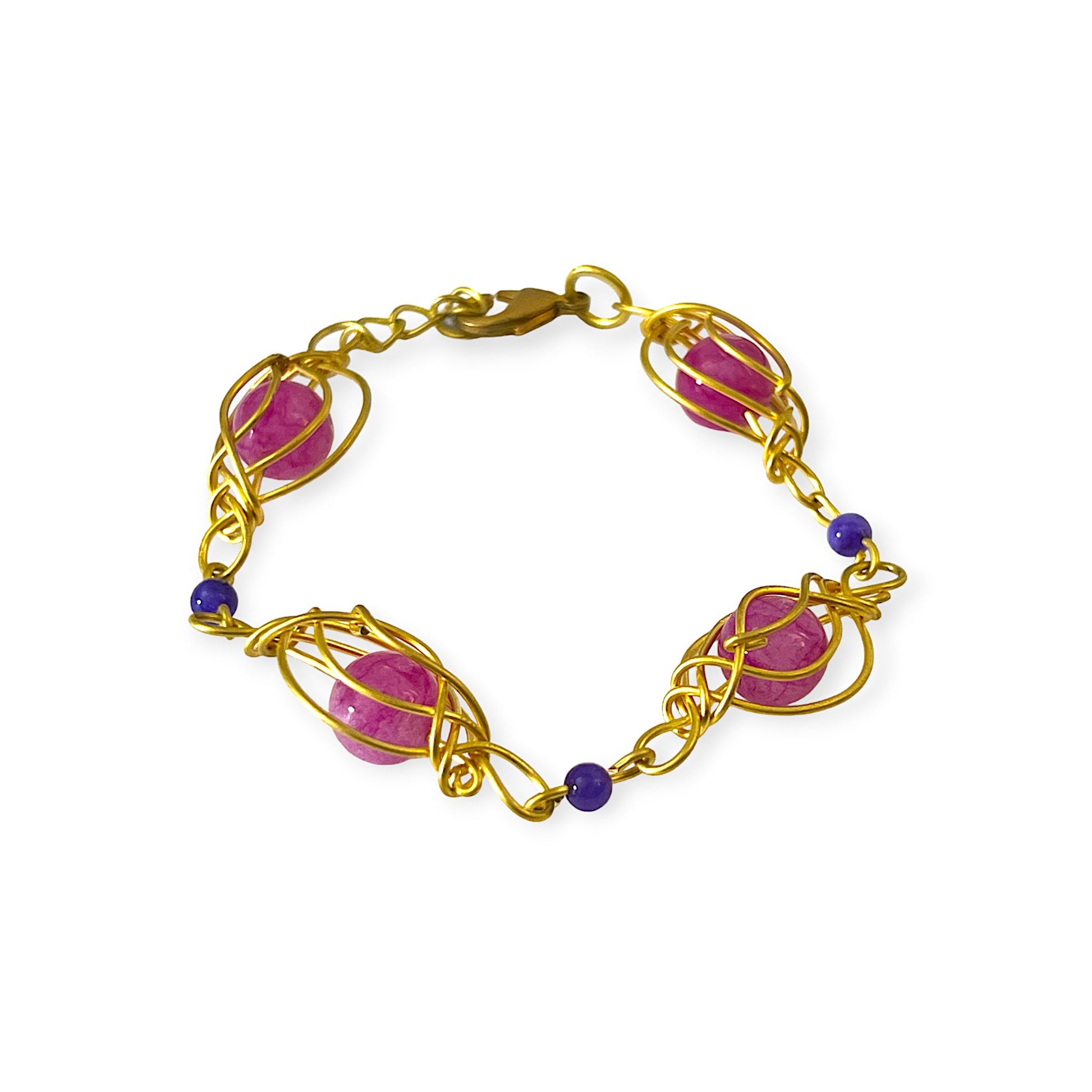 Colorful open weave chainlink bracelet - Sundara Joon