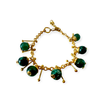 Colorful orb link bracelet - Sundara Joon