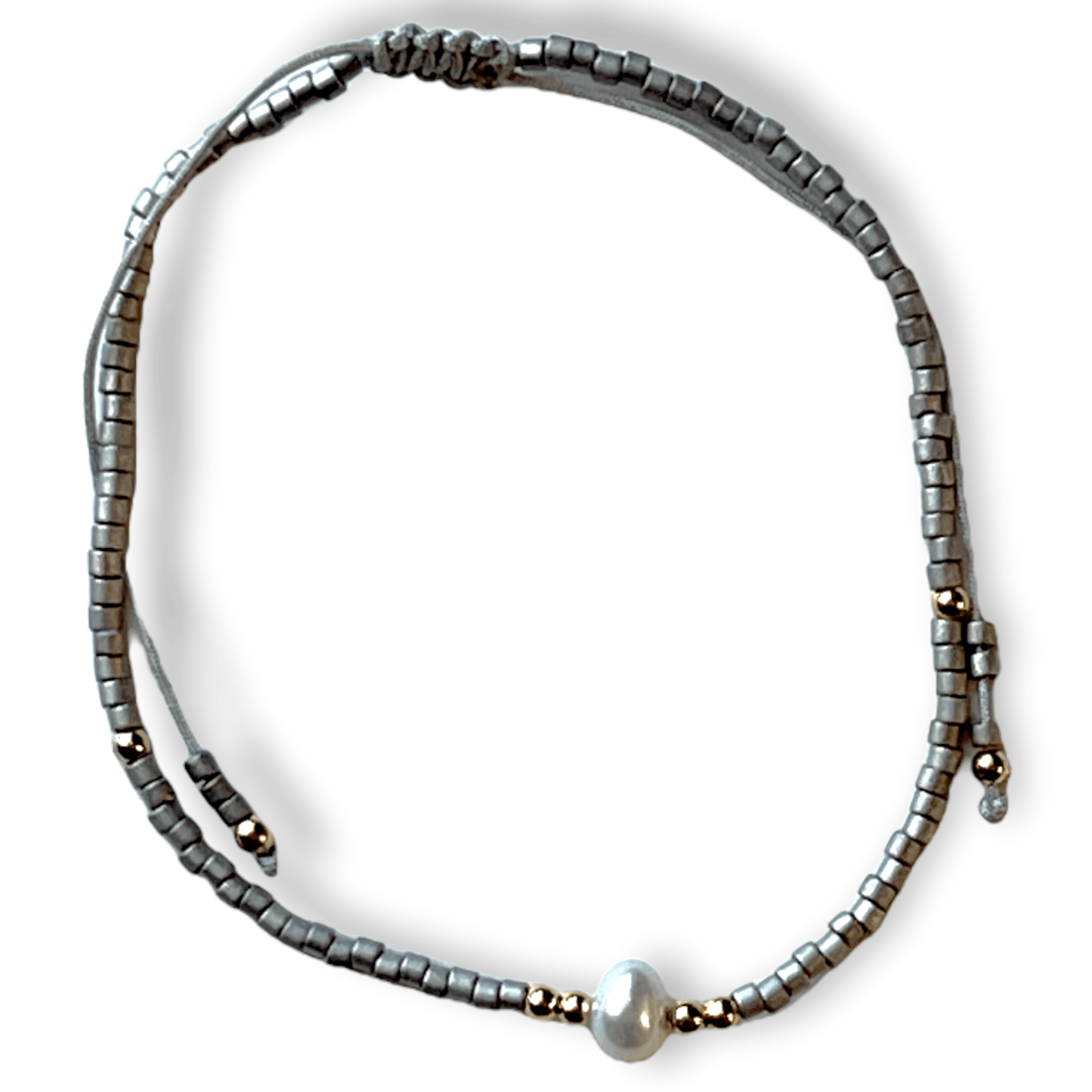 Delicate beaded bracelet with pearl - Sundara Joon