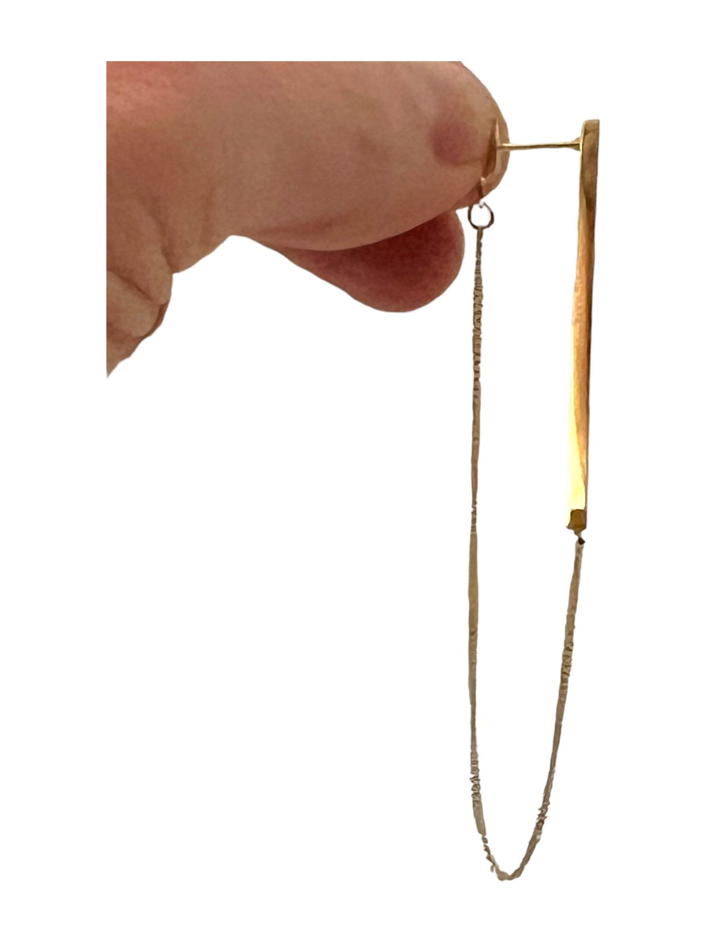Delicate chained post drop earrings - Sundara Joon
