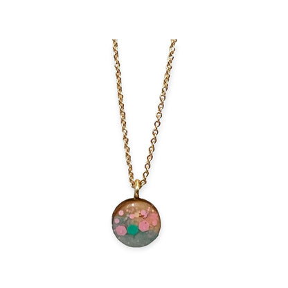 Delicate handcrafted circular pendant necklace - Sundara Joon