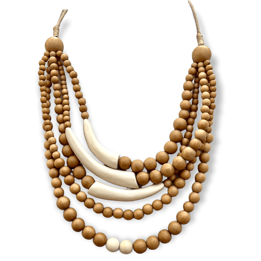Dropped beaded necklace that adds a touch of drama - Sundara Joon