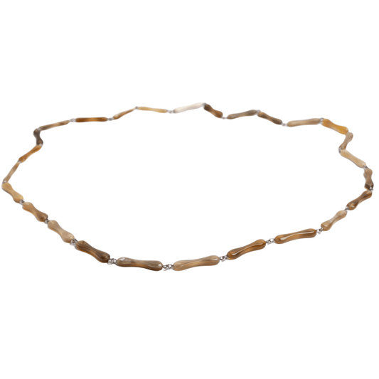Earth tone linked necklace that is an instant classic - Sundara Joon