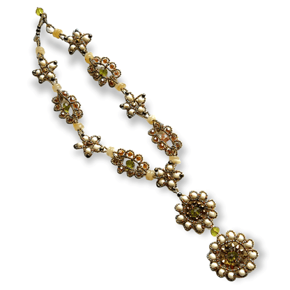 Floral tiered necklace - Sundara Joon