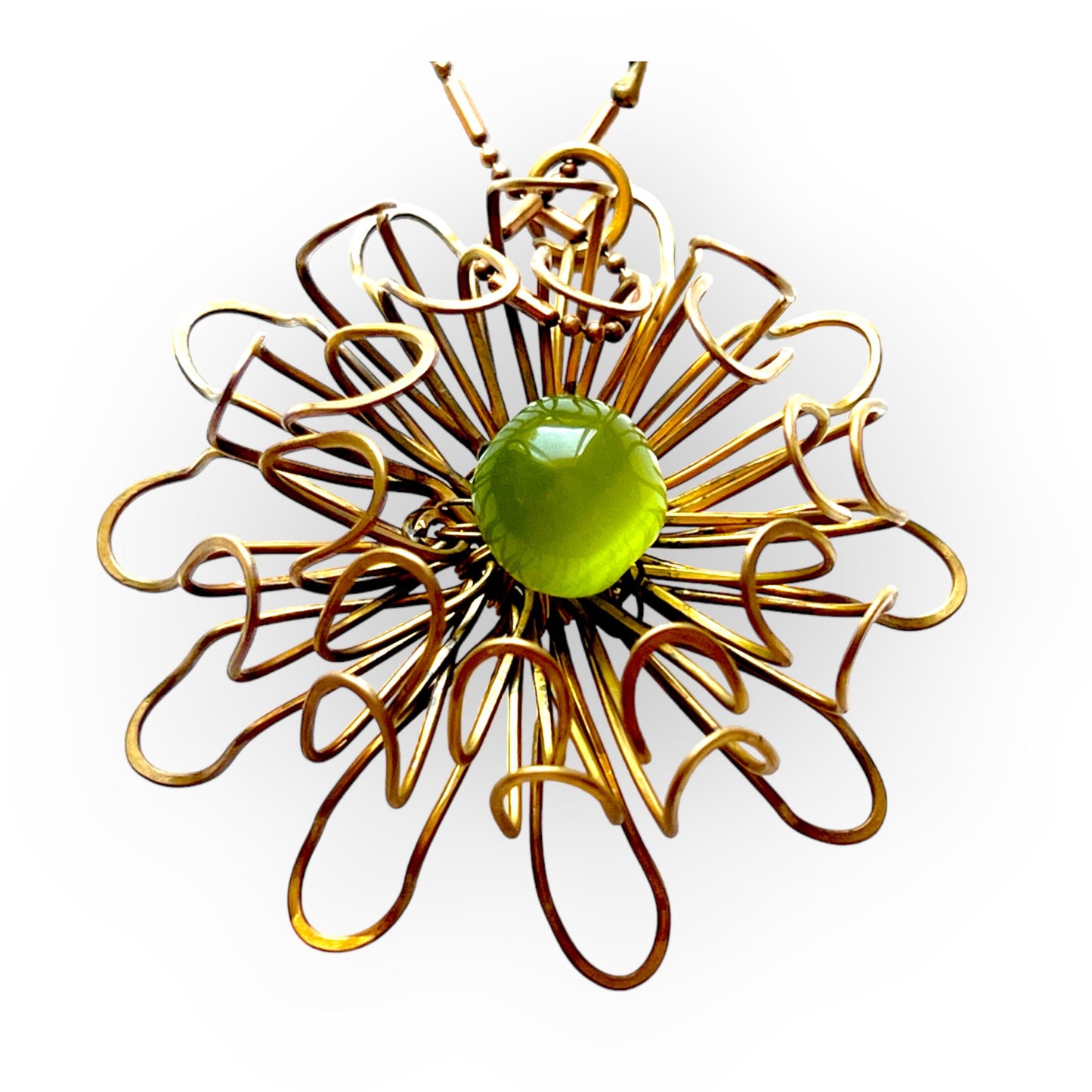 Mum's the Word floral inspired gemstone pendant necklace - Sundara Joon
