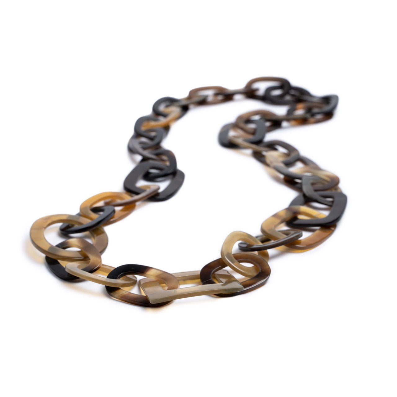 Earth tone chainlink necklace - Sundara Joon