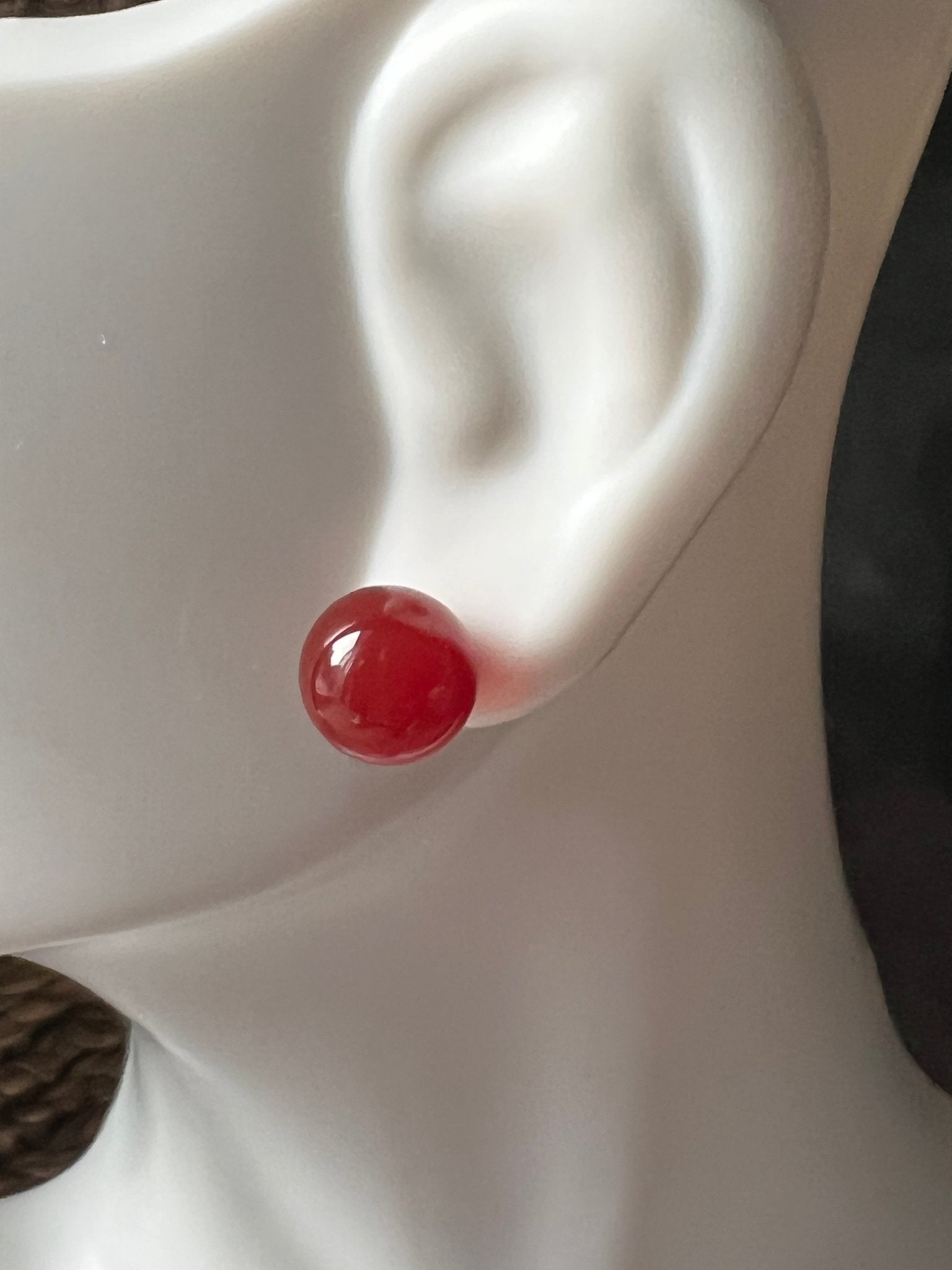 Colorful modern gemstone stud earrings - Sundara Joon