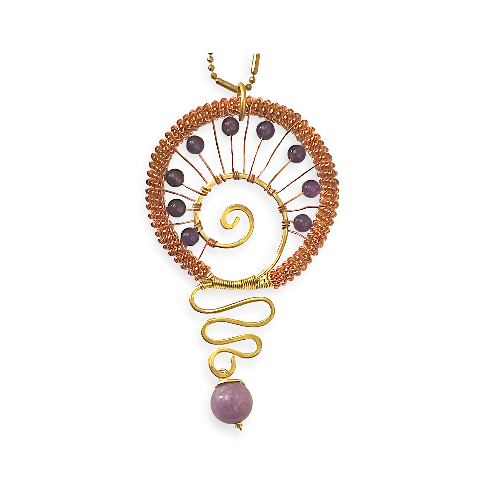 Seashell inspired pendant necklace - Sundara Joon