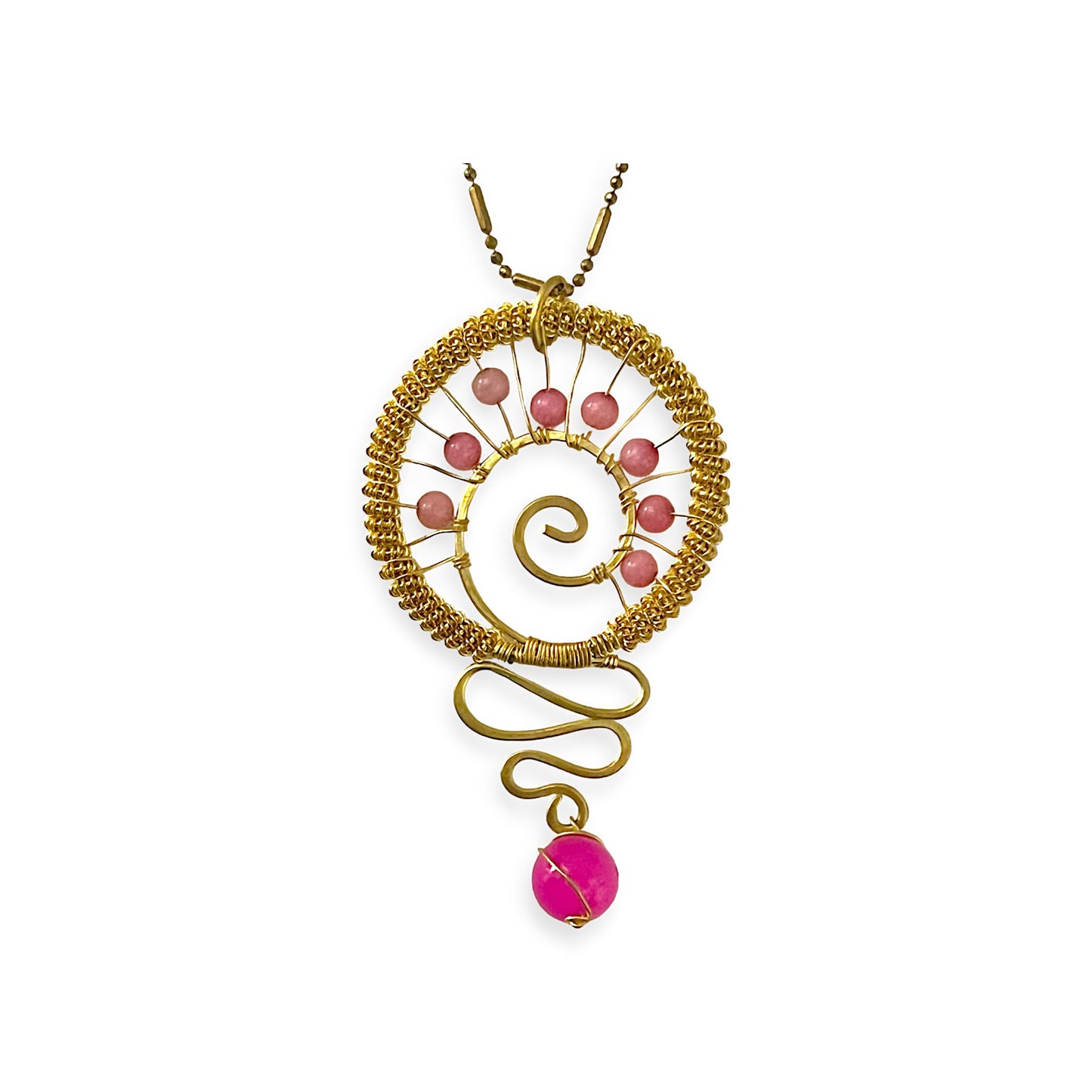 Seashell inspired pendant necklace - Sundara Joon