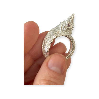 Silver dragon rings - Sundara Joon