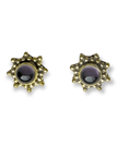 amethyst / beaded star