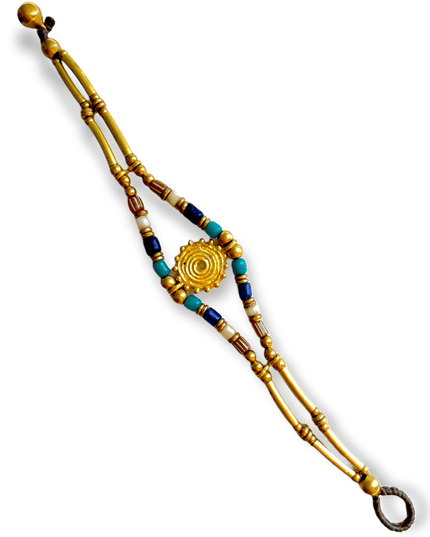 Sun styled bracelet in shades of blue - Sundara Joon