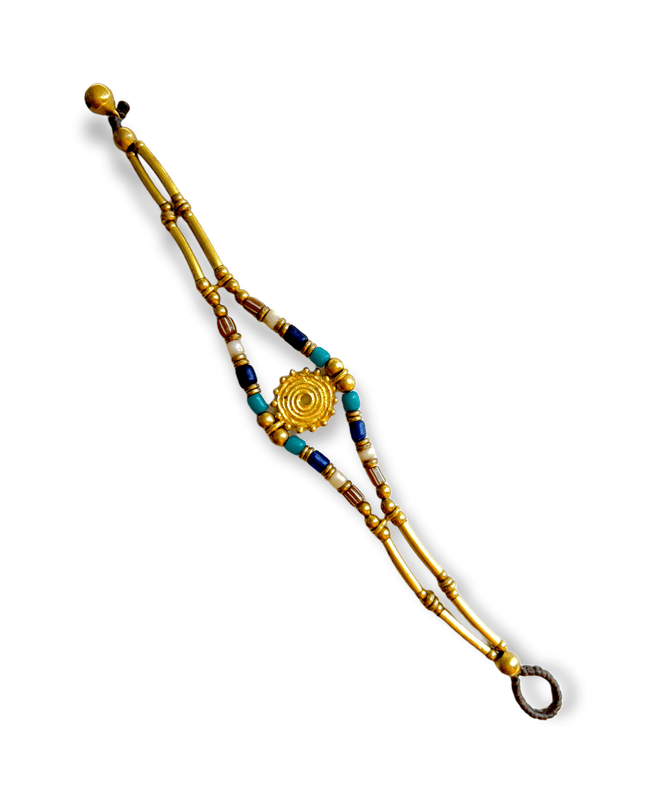 Sun styled bracelet in shades of blue - Sundara Joon