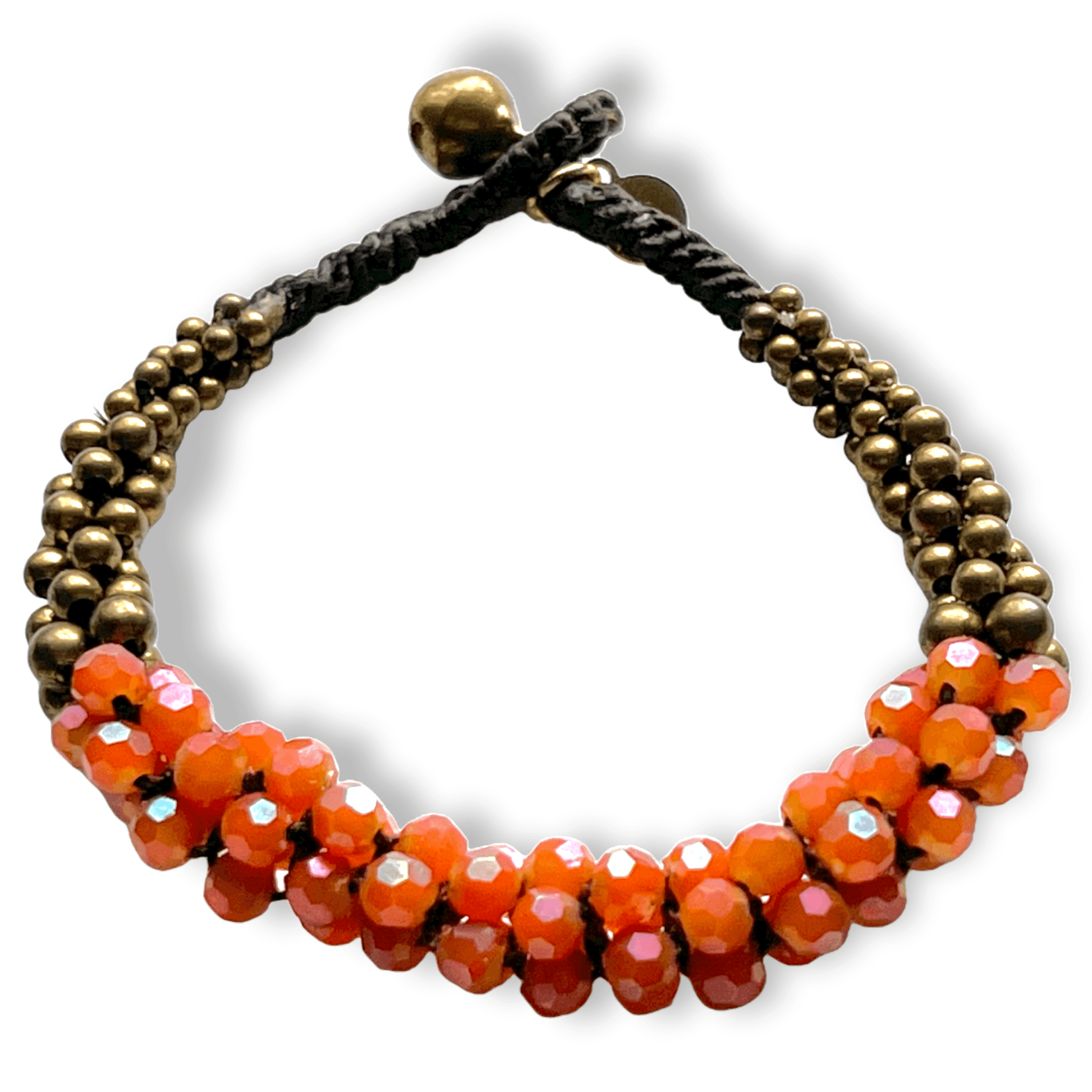 Tribal beaded bracelet with button clasp - Sundara Joon