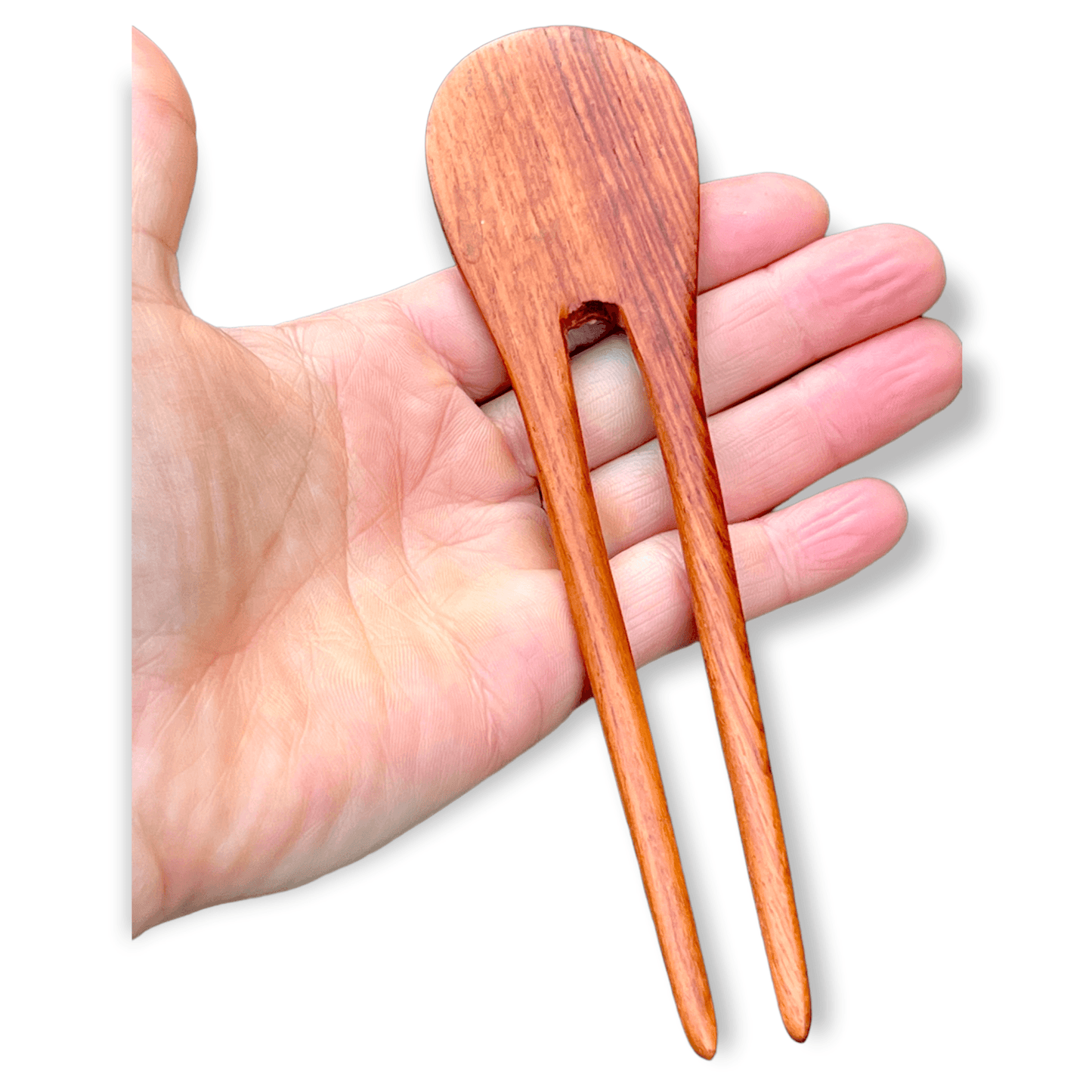 Wooden handmade hair pick or comb for long hair - Sundara Joon